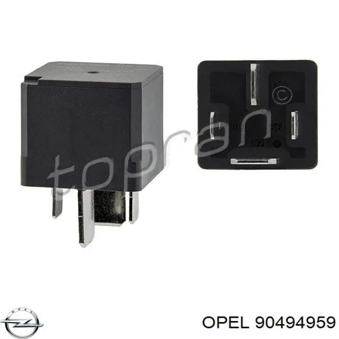 Реле бензонасоса 90494959 Opel