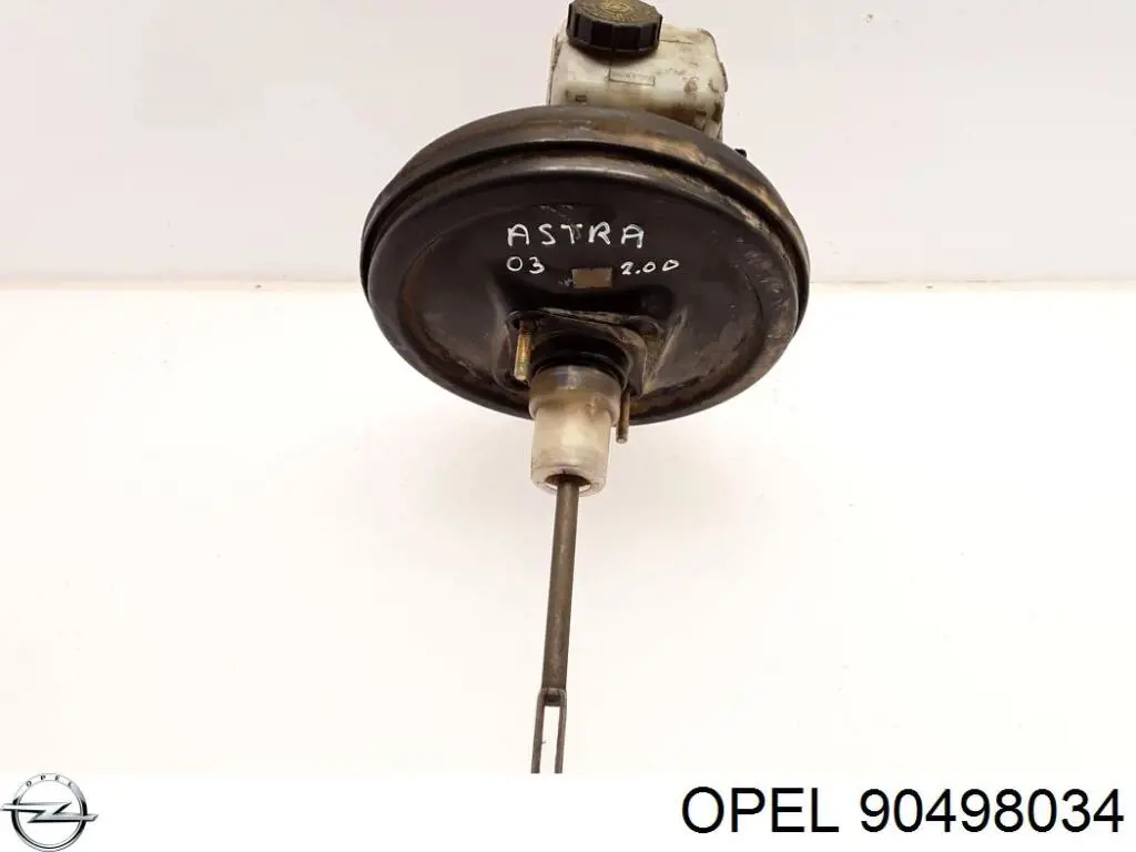 90498034 Opel Усилитель тормоза вакуумный