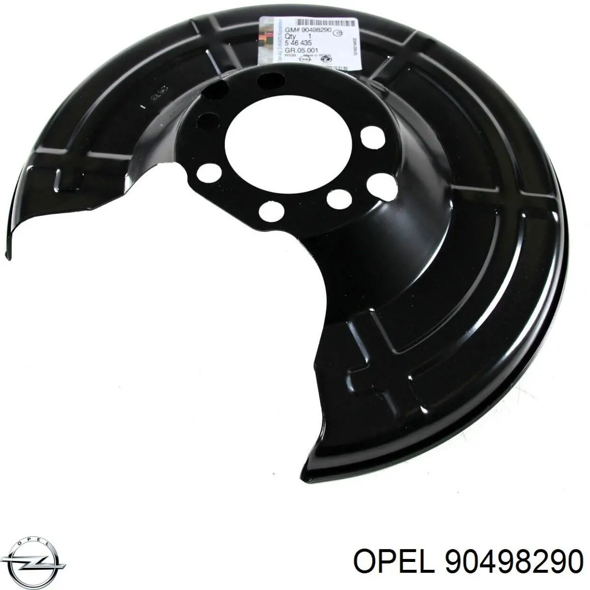 Щиток тормозного диска заднего Opel 90498290 цена, от 6.38 USD