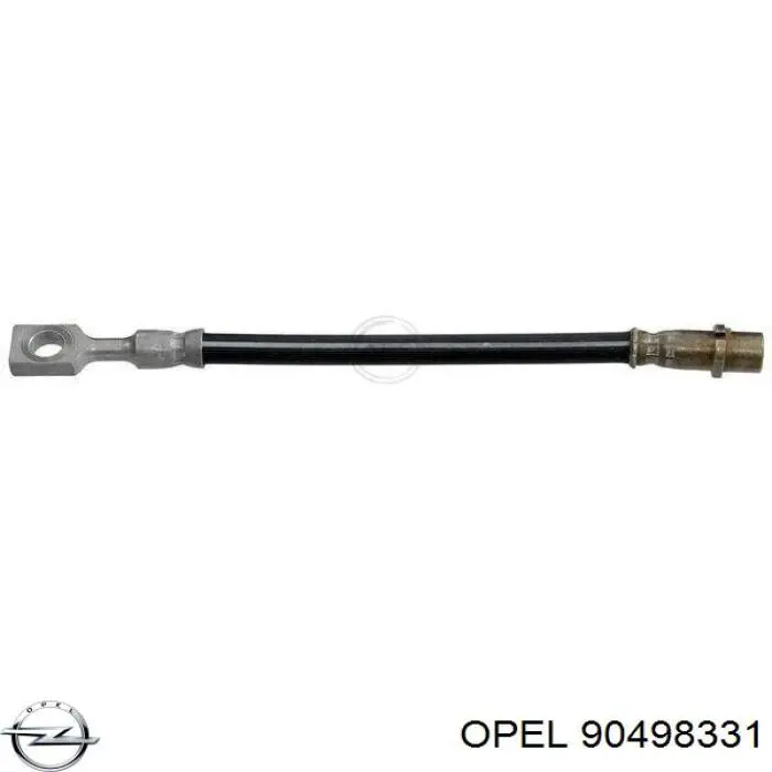 Задний тормозной шланг 90498331 Opel