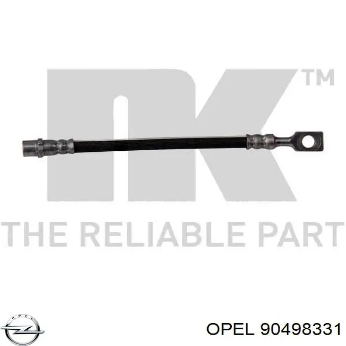 Купить 90498331 Opel Задний тормозной шланг