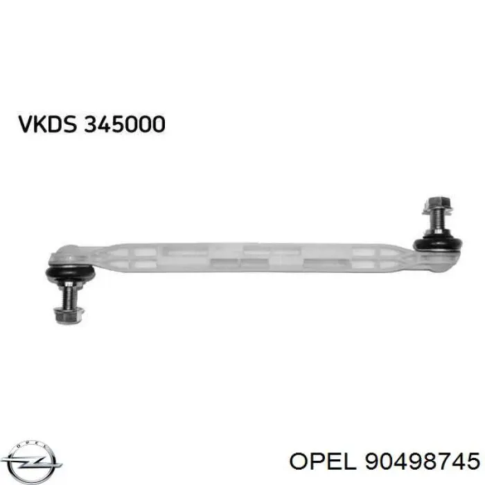 Тяга переднего стабилизатора Opel 90498745 цена, от 10.03 USD