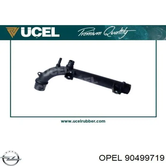 90499719 Opel Шланг термостата