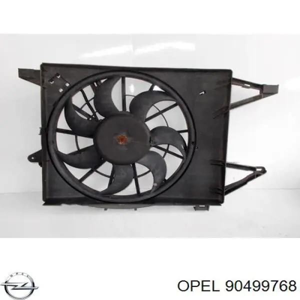 Купить 90499768 Opel Рамка радиатора охлаждения