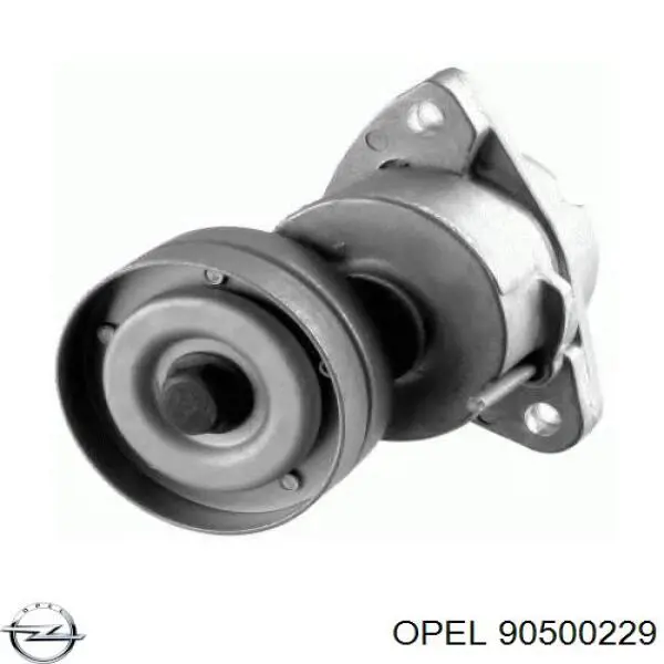 Натяжная планка поликлинового ремня Opel 90500229