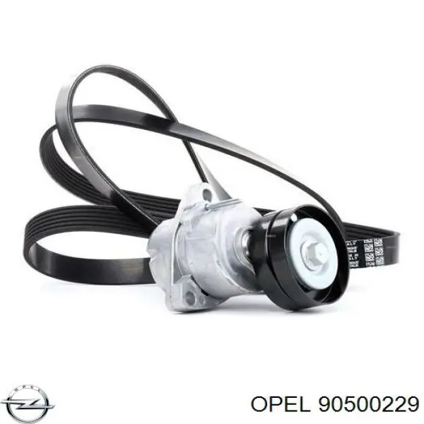 Натяжитель приводного ремня 90500229 Opel