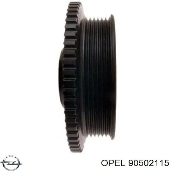 Купить 614611 Opel Шкив-демпфер коленвала