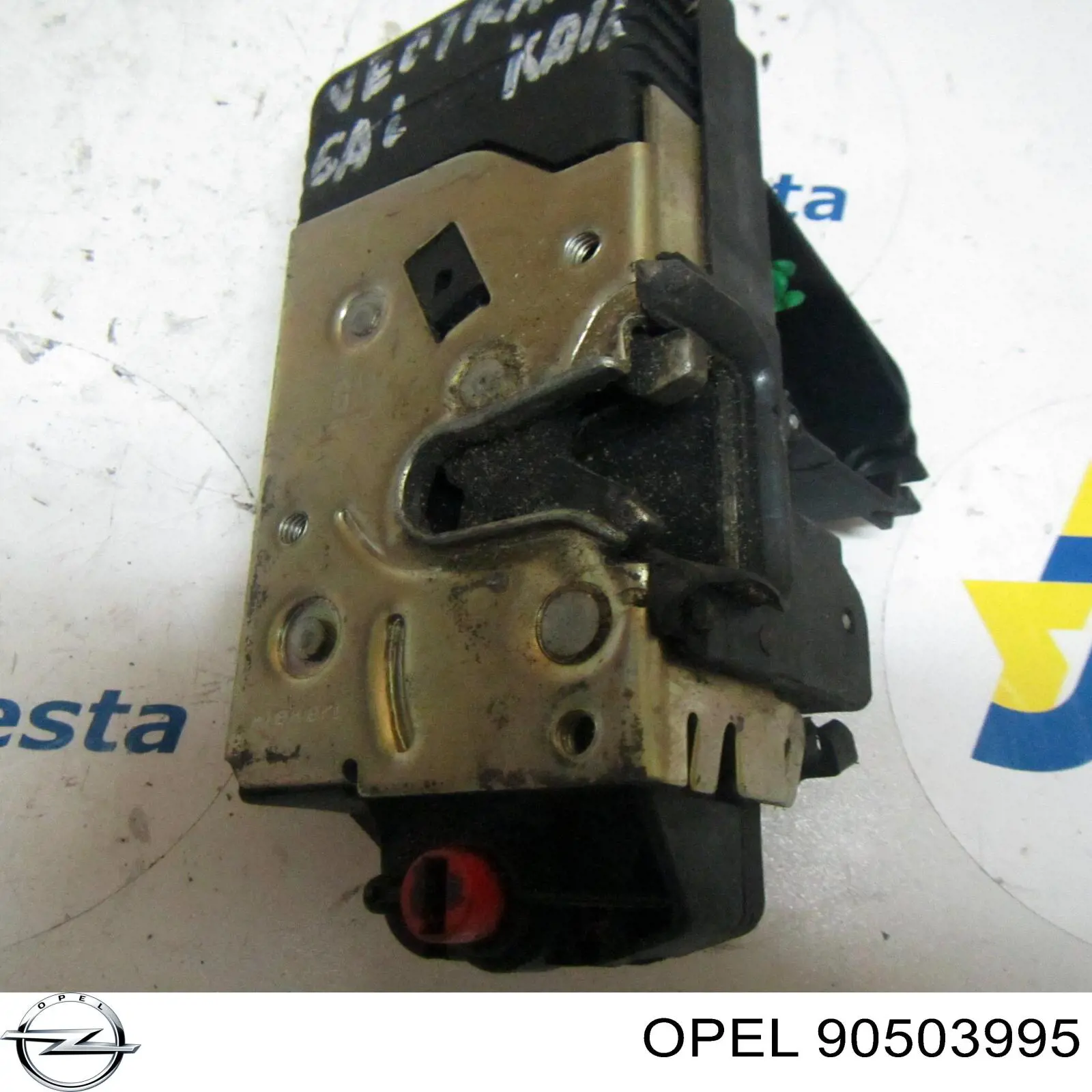 90503995 Opel Замок двери задней левой