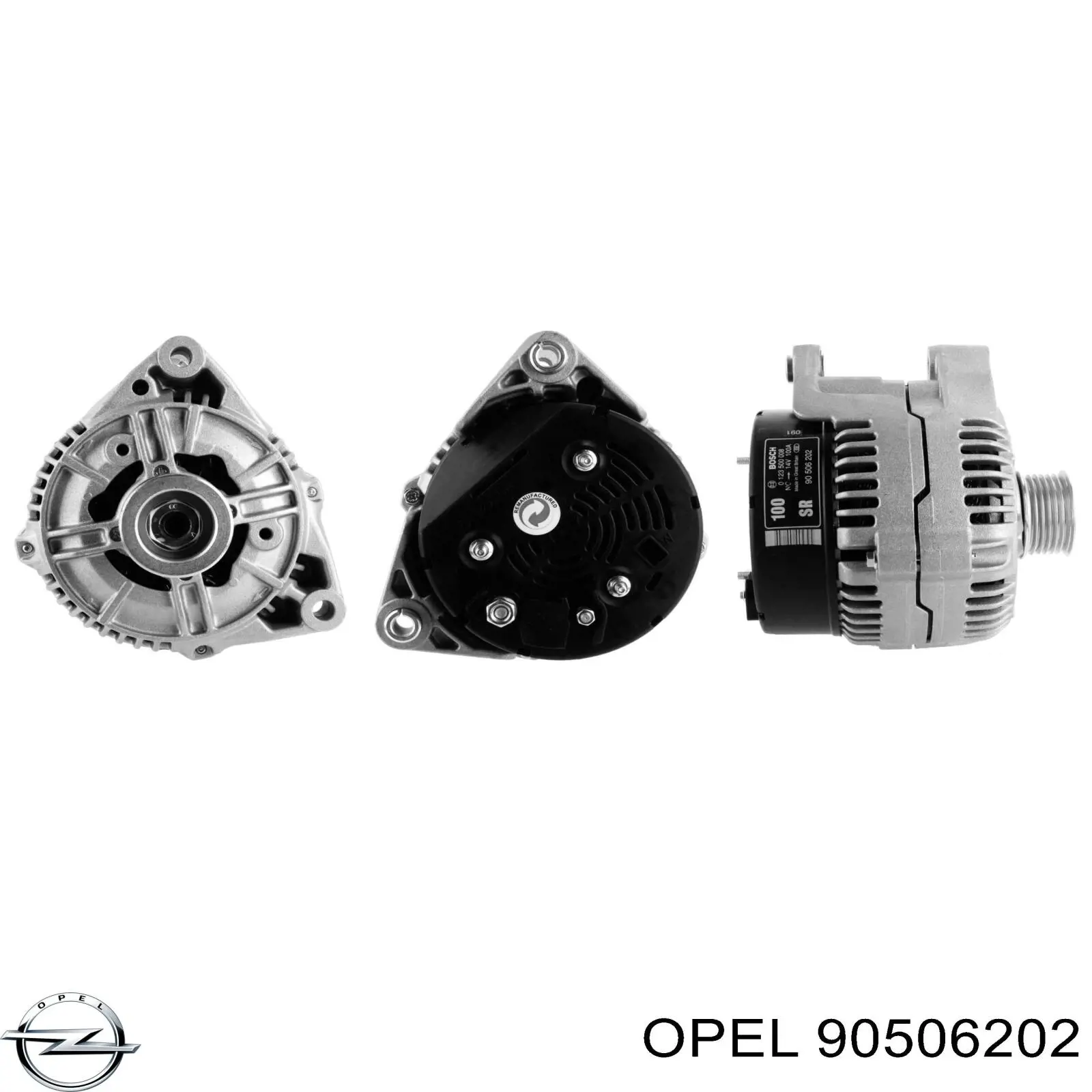 Купить 90506202 Opel Генератор