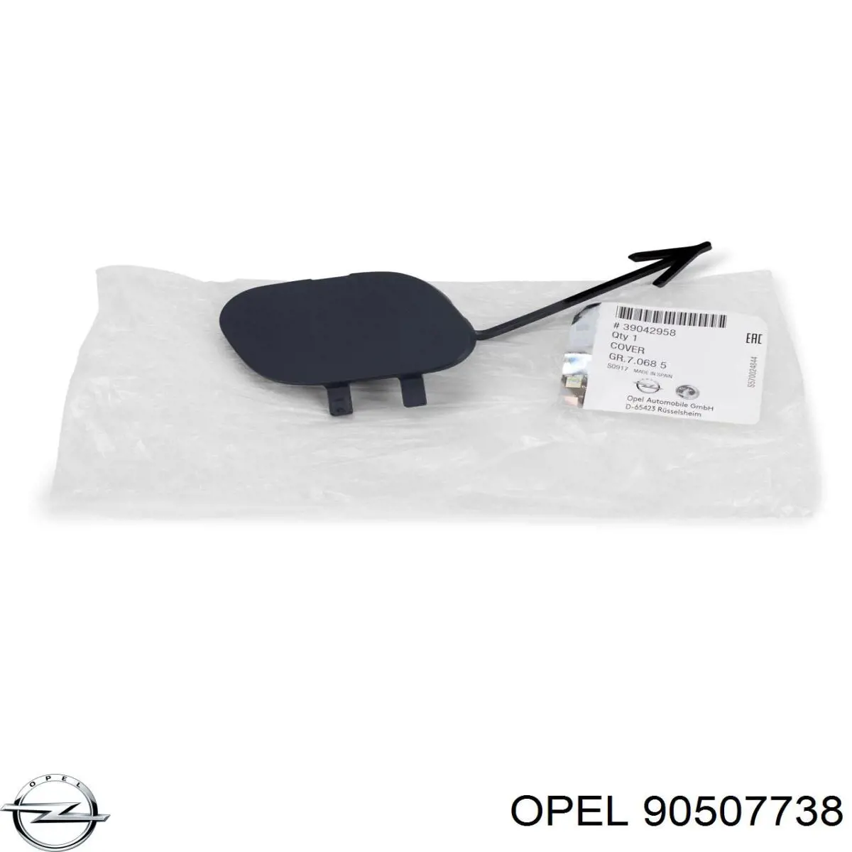 Compre 90507738 Opel Gancho de reboque