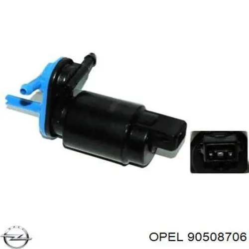 Купить 90508706 Opel Моторчик омывателя переднего стекла