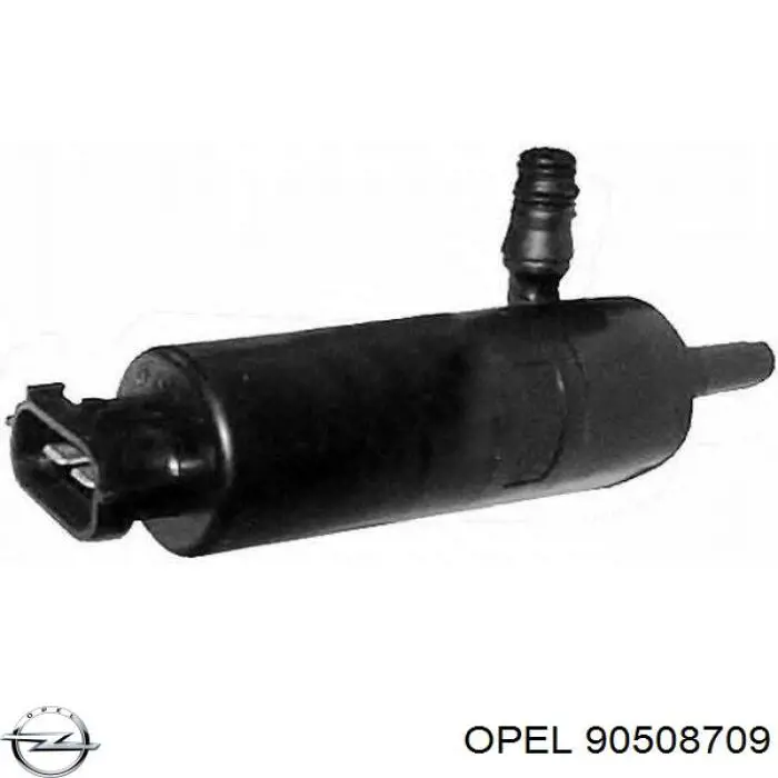 90508709 Opel насос-мотор омывателя фар