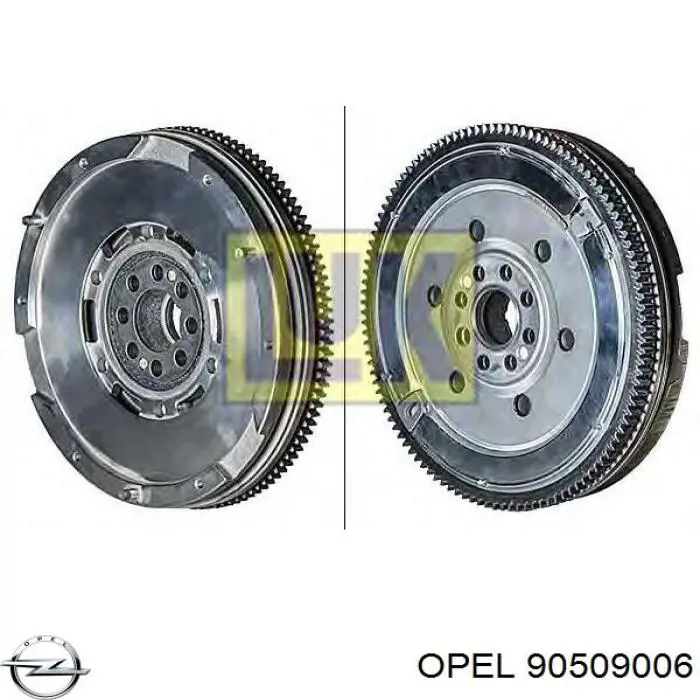 90509006 Opel колодки тормозные задние барабанные