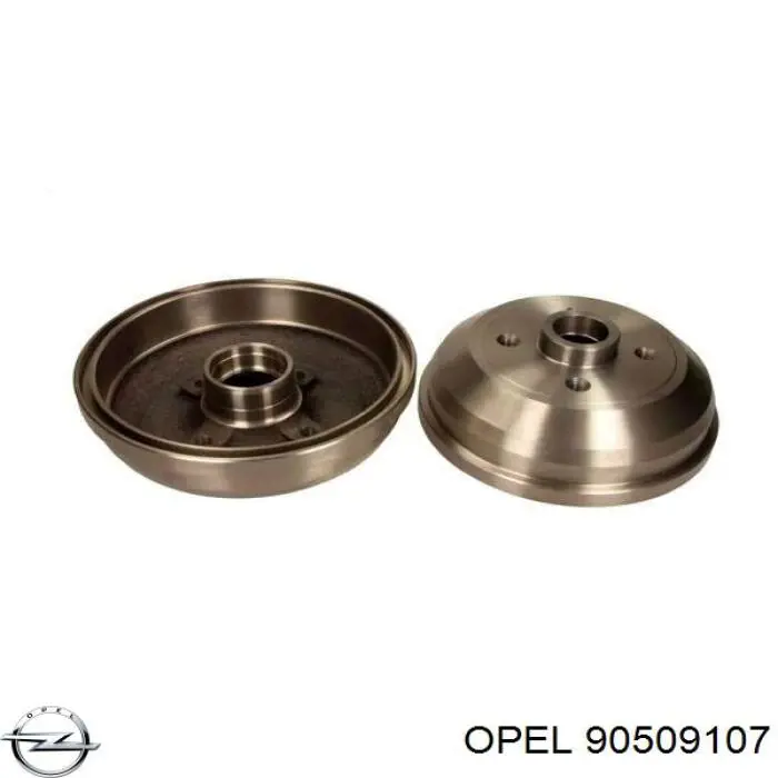 Барабан тормозной задний Opel 90509107 цена, от 22.47 USD
