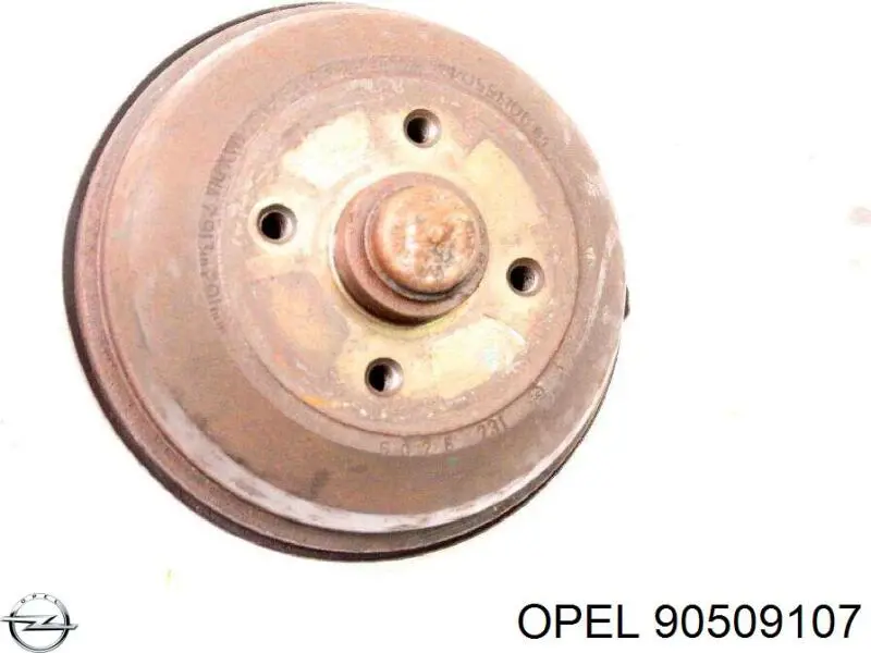 Купить 90509107 Opel Тормозной барабан