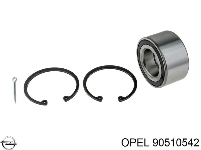 90510542 Opel подшипник ступицы передней