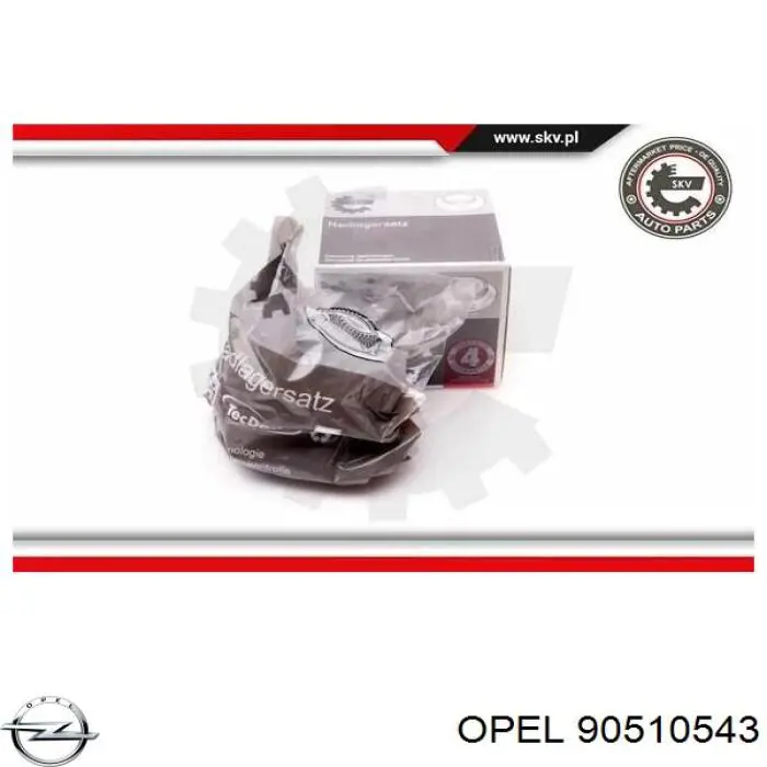 Купить 90510543 Opel Задняя шпиндель