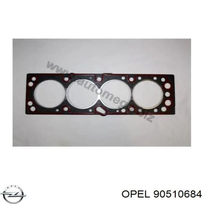 Прокладка ГБЦ 90510684 Opel