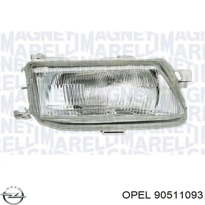 Фара левая Opel 90511093 цена, от 48.12 USD