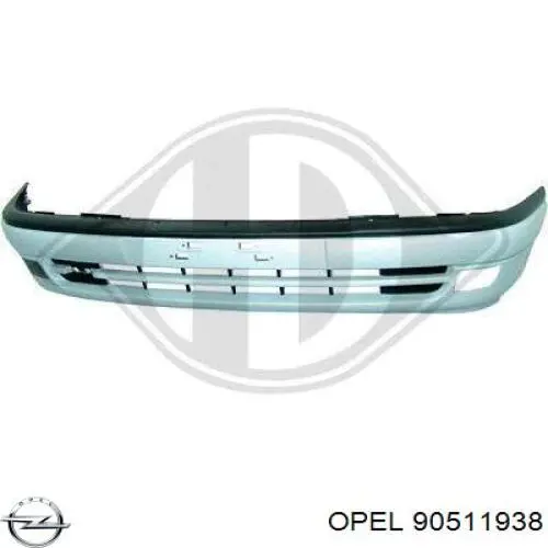 Передний бампер 90511938 Opel