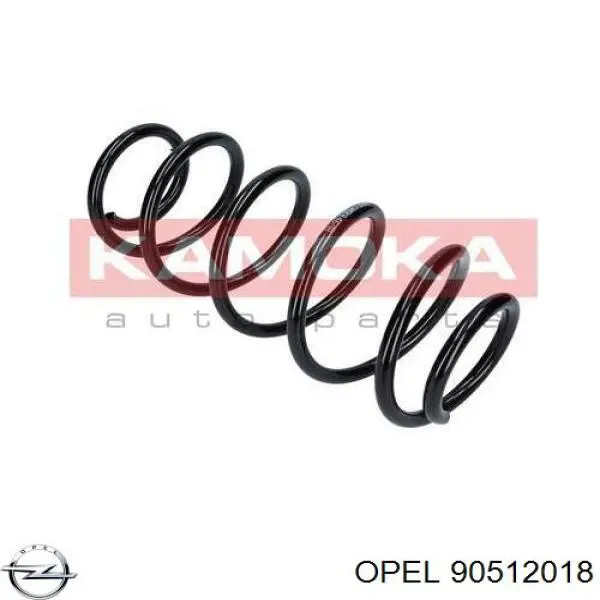 Передняя пружина 90512018 Opel