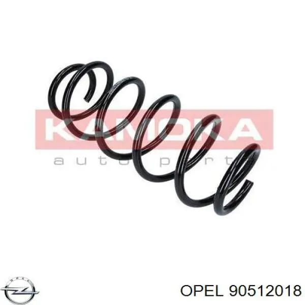 Купить 90512018 Opel Винтовая пружина подвеска
