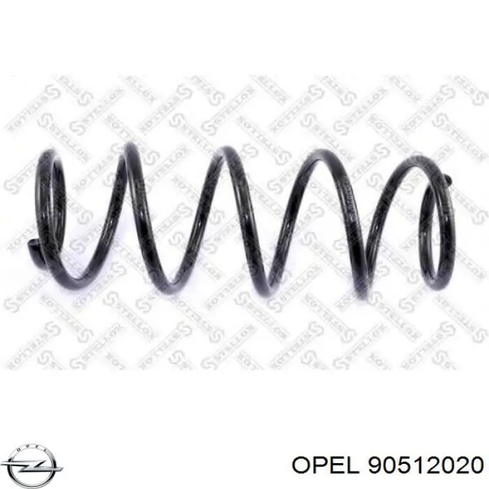 Пружина амортизатора передняя Opel 90512020 цена, от 26.57 USD