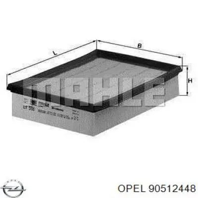 Элемент воздушного фильтра Opel 90512448 цена, от 5.28 USD