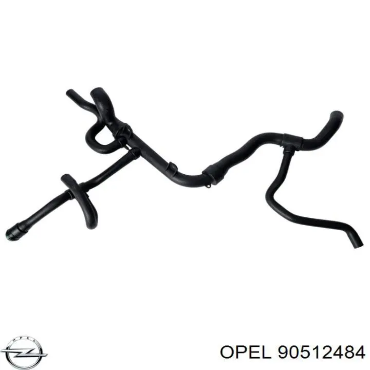 Шланг радиатора охлаждения Opel 90512484 цена, от 6.10 USD