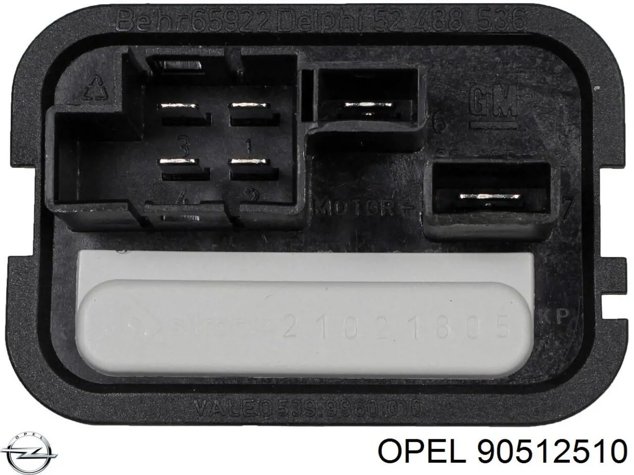 Реостат Opel 90512510