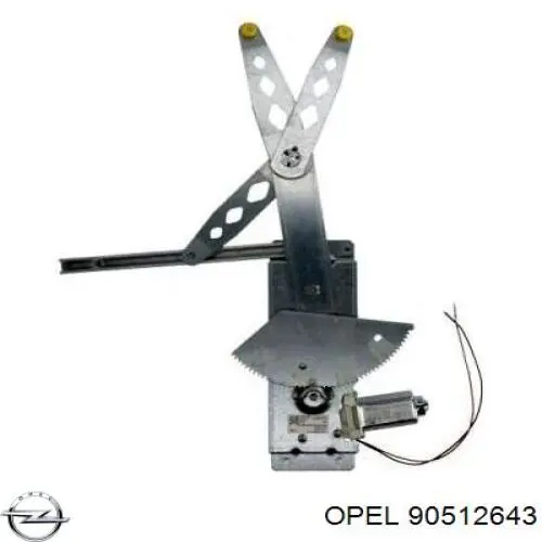 Механизм стеклоподъемника водительской двери Opel 90512643 цена, от 129.75 USD