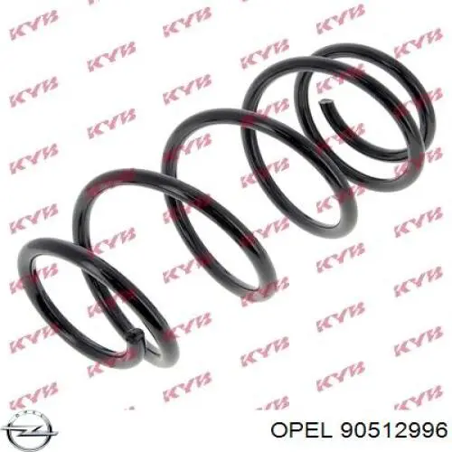 Пружина амортизатора передняя Opel 90512996 цена, от 20.43 USD