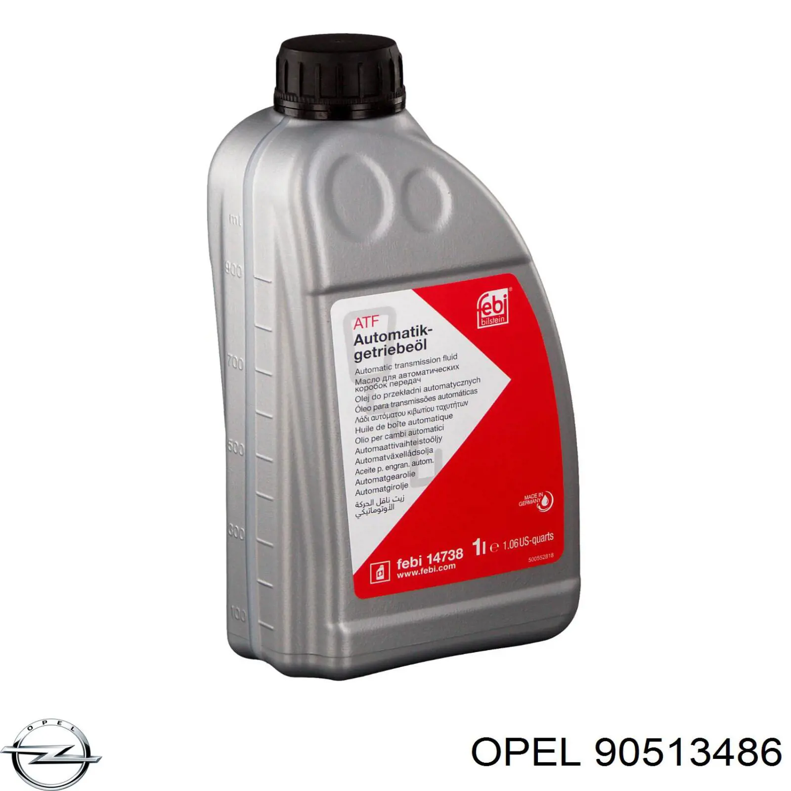 Жидкость ГУР Opel 90513486