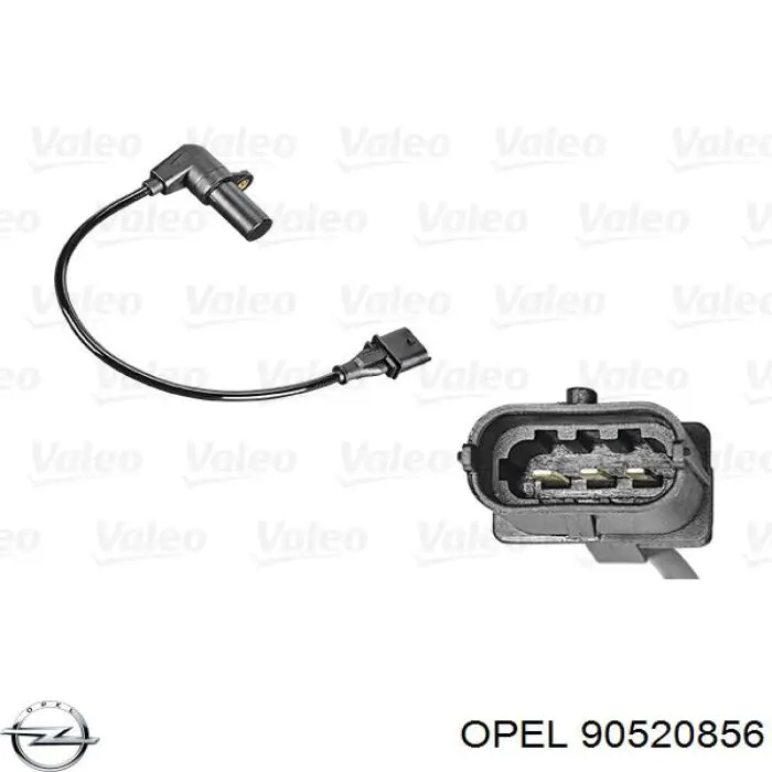 Датчик положения коленчатого вала Opel 90520856 цена, от 19.00 USD