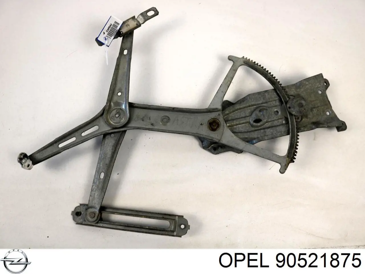 90521875 Opel механизм стеклоподъемника двери передней левой