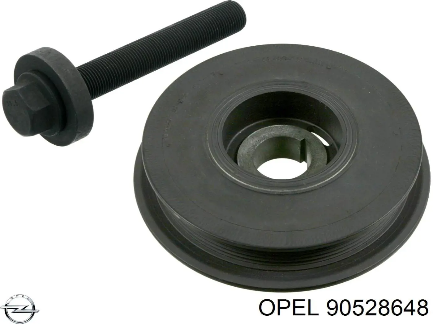 90528648 Opel polia de cambota