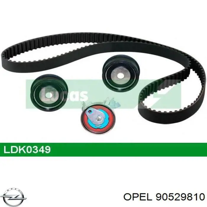 Обводной ролик ремня ГРМ Opel 90529810 цена, от 14.10 USD
