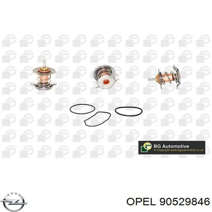 Термостат 90529846 Opel