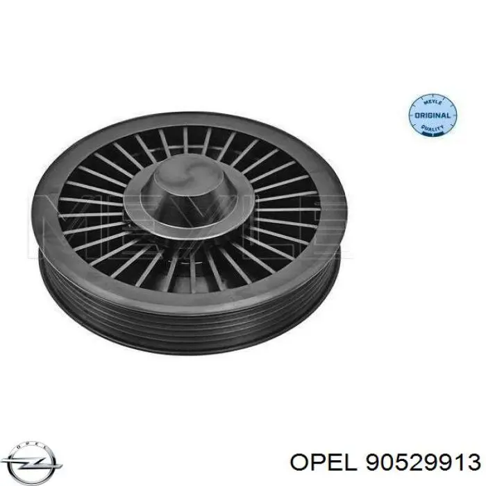 Паразитный ролик приводного ремня Opel 90529913 цена, от 17.75 USD