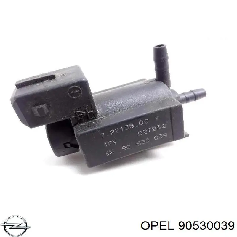 Клапан соленоид регулирования заслонки EGR 90530039 Opel