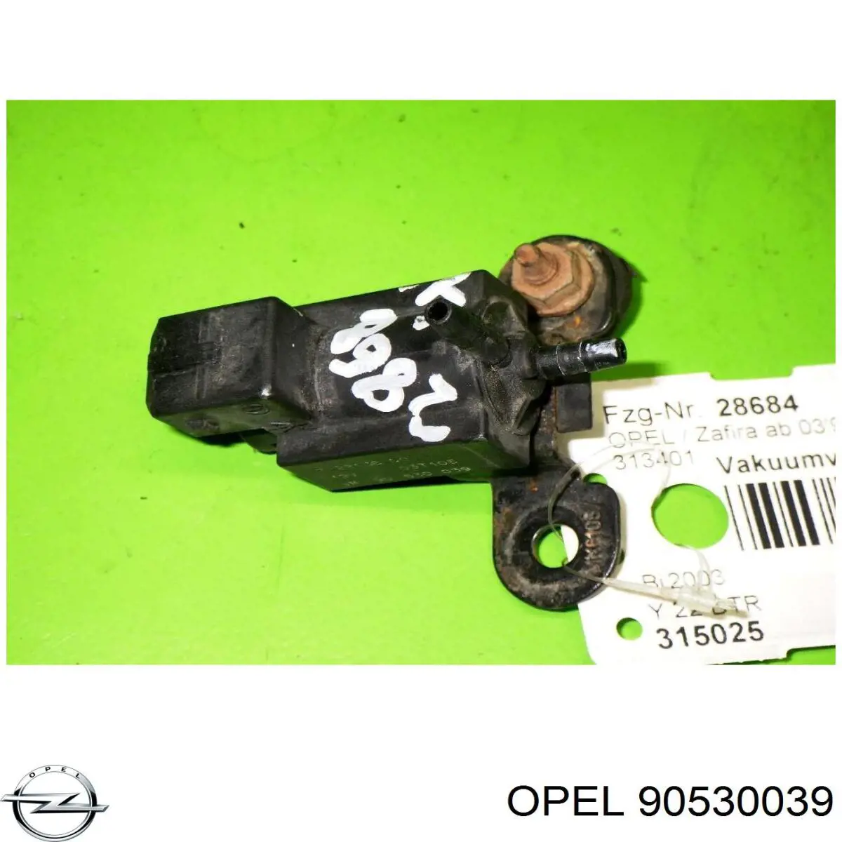 90530039 Opel Клапан соленоид регулирования заслонки EGR