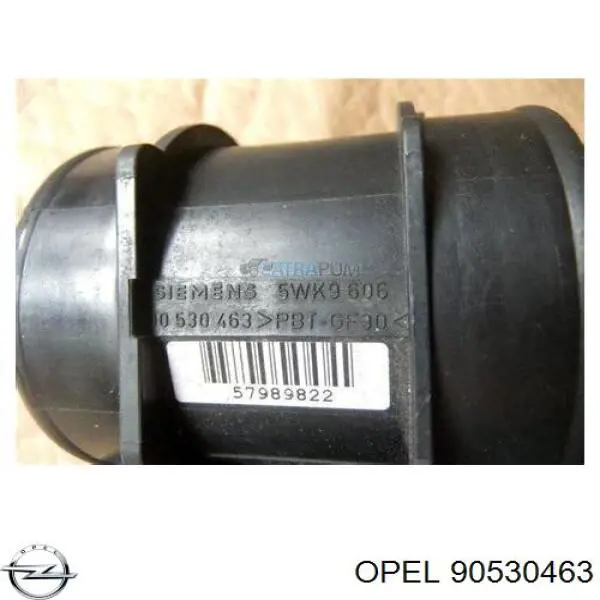 Датчик массового расхода воздуха Opel 90530463 цена, от 44.34 USD