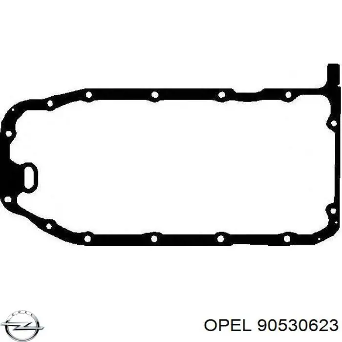 Прокладка поддона картера двигателя верхняя 90530623 Opel