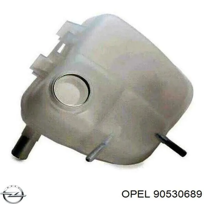 90530689 Opel tanque de expansão do sistema de esfriamento