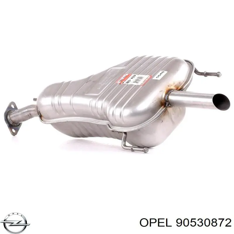 90530872 Opel Выхлопная труба