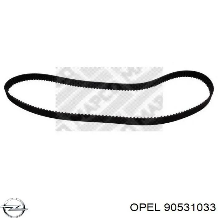 Зубчатый ремень Opel 90531033 цена, от 16.20 USD