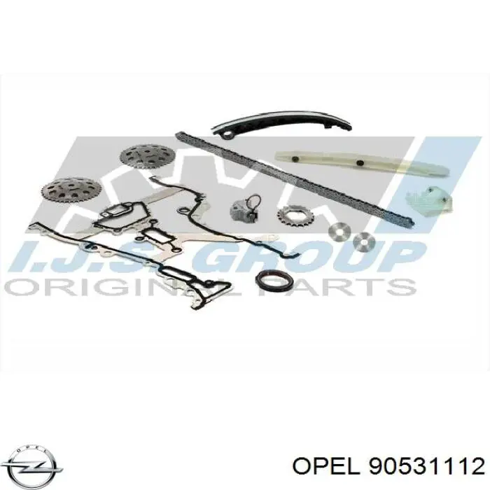 90531112 Opel Комплект цепи