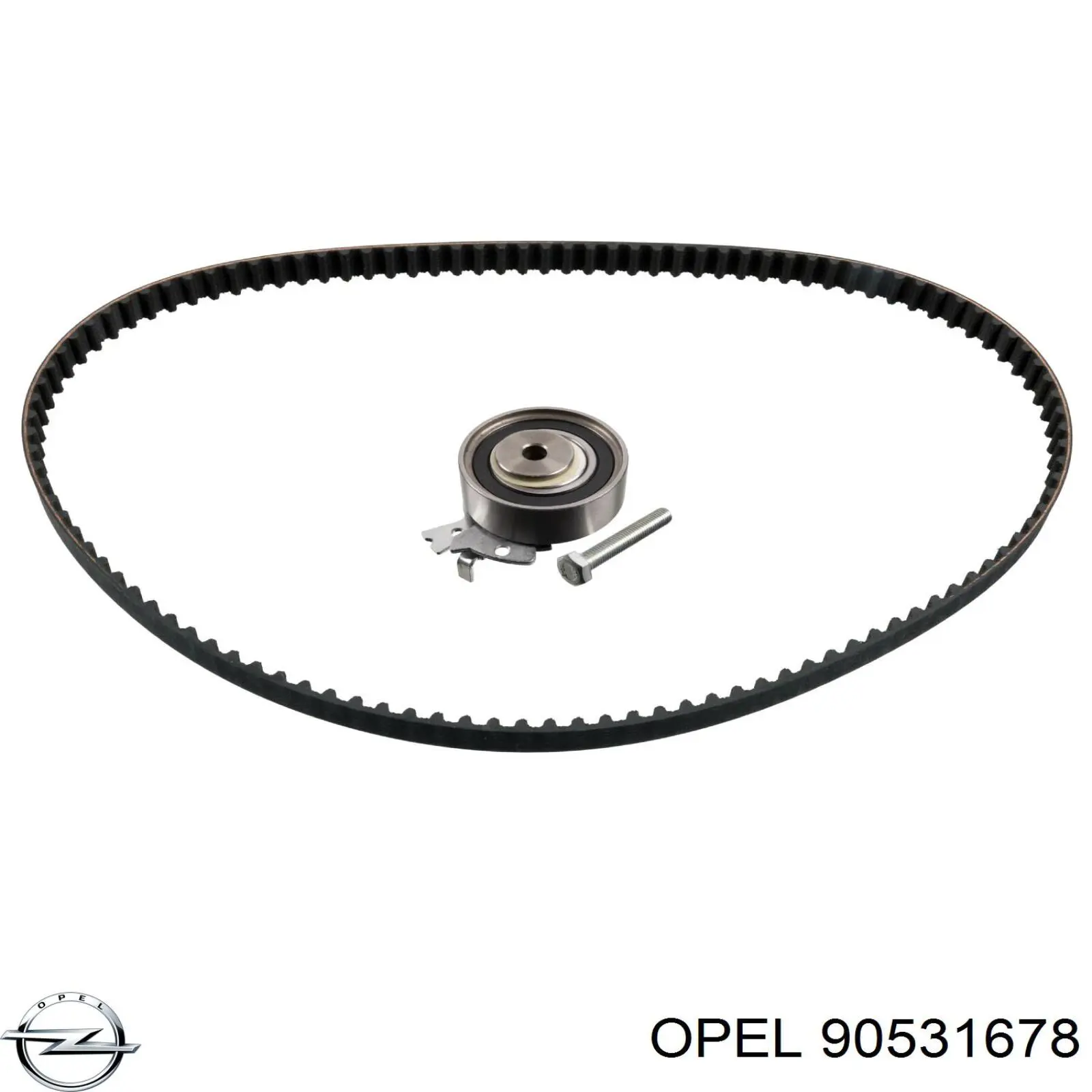 Зубчатый ремень Opel 90531678 цена, от 10.85 USD