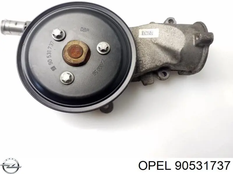 Шкив водяного насоса Opel 1334683