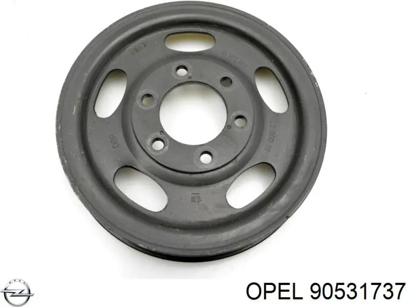 Шкив помпы 1334683 Opel